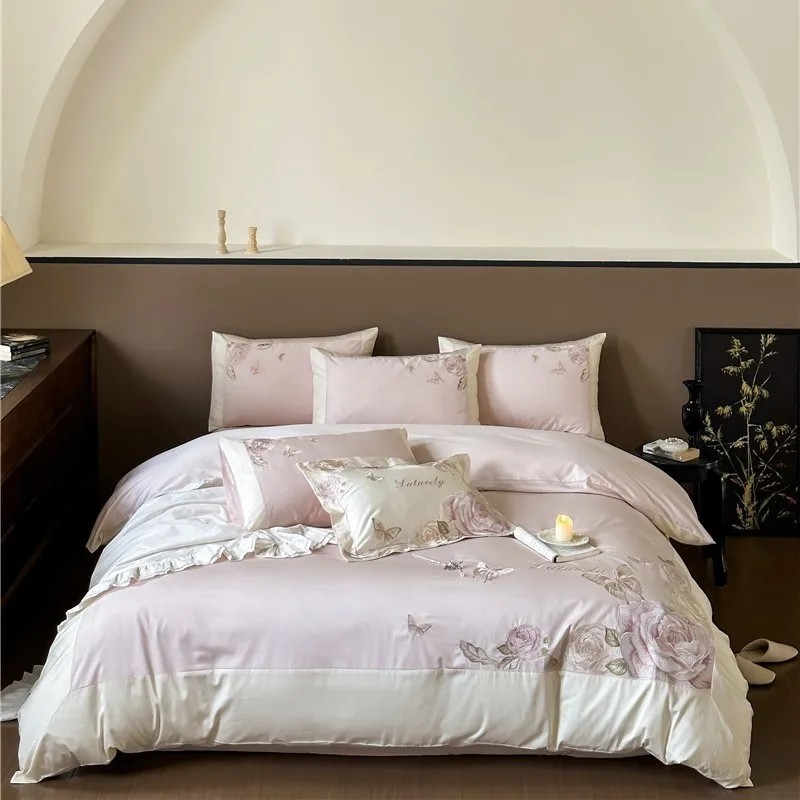 Home Textiles Premium - Conjunto de cama de algodão egípcio