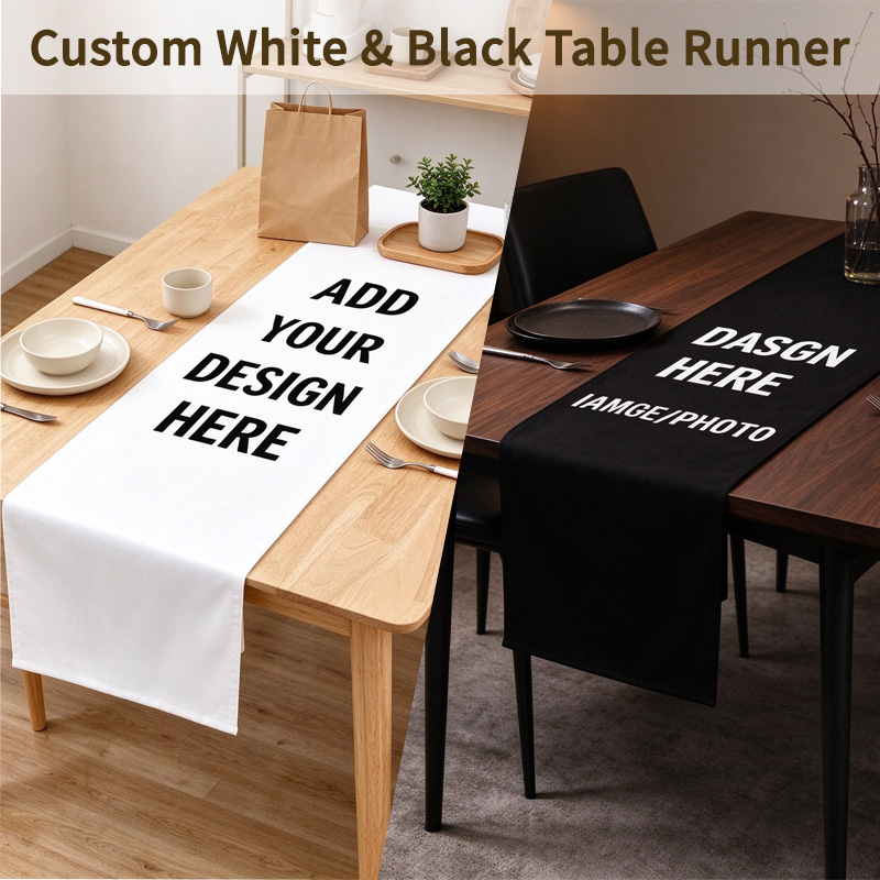 Caminho de mesa personalizado, - Home Textiles Usa avaliação e preço