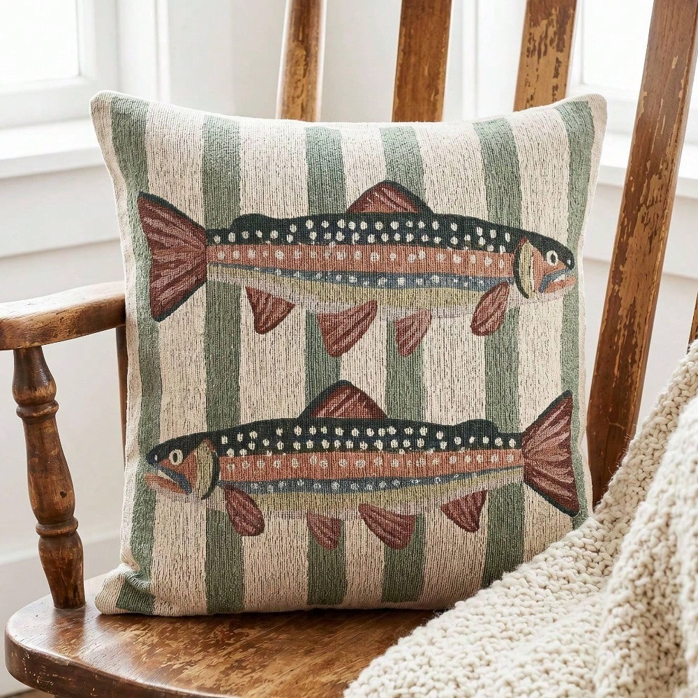 Almofada Decorativa Truta Arco - Pillow Insert 18X18 avaliação e preço
