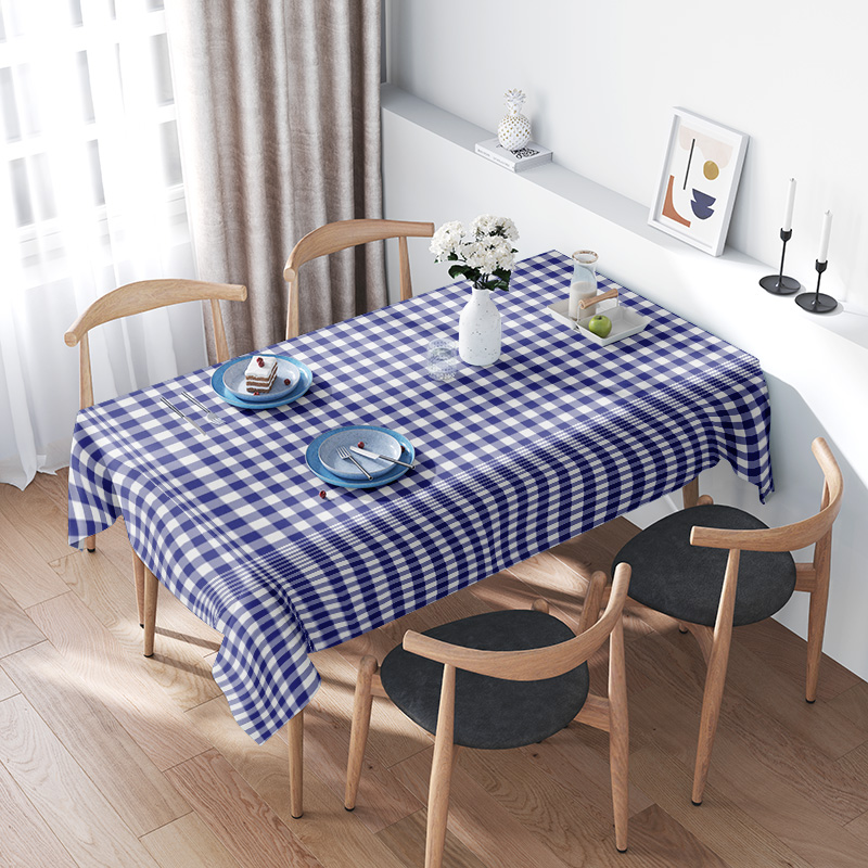 Toalha de mesa xadrez clássica - Home Textiles Premium avaliação e preço