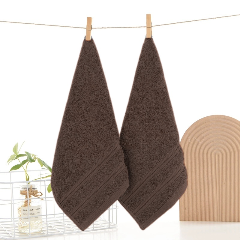 Toalha de mão quadrada 100% al - Home Textiles Face Towel avaliação e preço